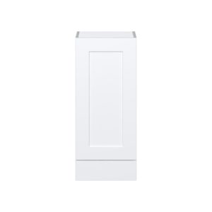 Jasmine Painted Warm White  Shaker Assembled Wall  Cabinet with a Door and a 5 in. Drawer (15 in. W x 35 in. H x 14 in. D)