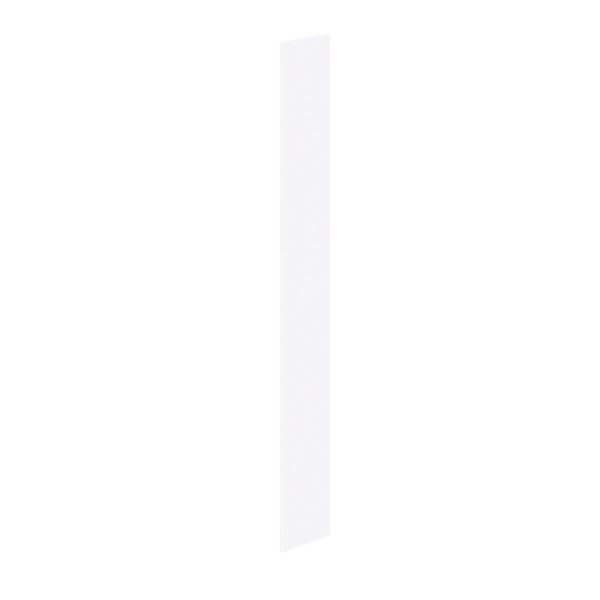 Jasmine Painted White 14 in. W x 96 in. H x 0.63 in. D Tall End Panel