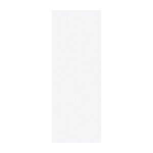 36 in. W x 96 in. H x 0.63 in. D Jasmine Painted White Island/Fridge End Panel