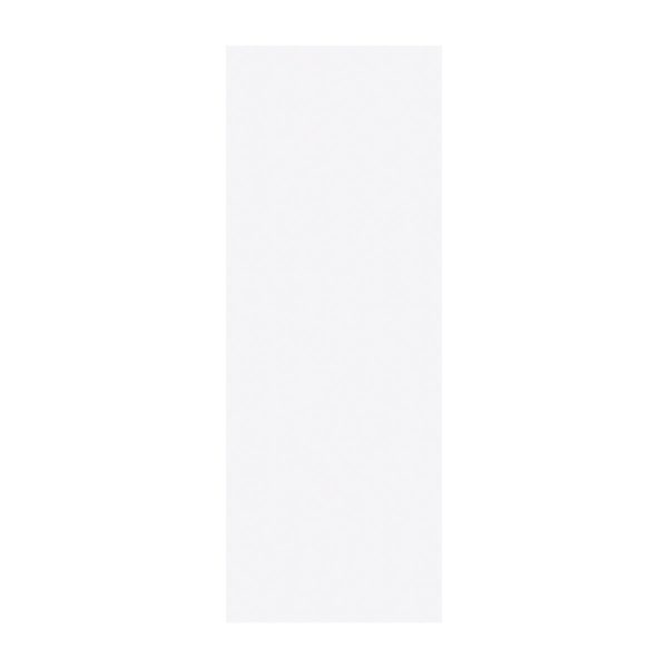 36 in. W x 96 in. H x 0.63 in. D Jasmine Painted White Island/Fridge End Panel