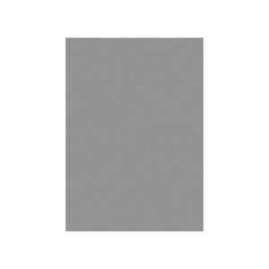 34.5 in. W x 24 in. H x 0.75 in.D Willow Painted Gray Base End Panel