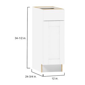 Riverside12-IN X 34.5-IN Base Cabinet