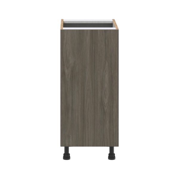 Cordyline Textured Slab Walnut Assembled Base Cabinet with a Full High Door and 3 Inner Drawers (15 in. W x 34.5 in. H x 24 in. D)