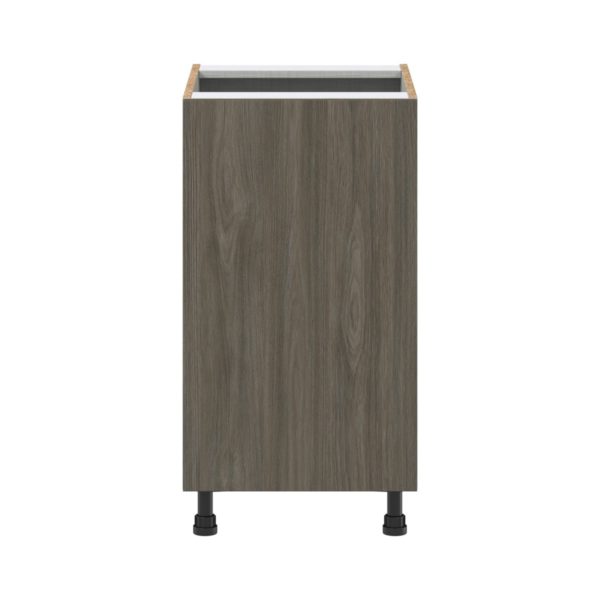 Cordyline Textured Slab Walnut Assembled Base Cabinet with a Full High Door (18 in. W x 34.5 in. H x 24 in. D)