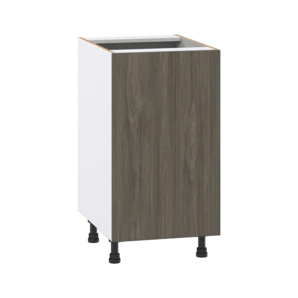 Cordyline Textured Slab Walnut Assembled Base Cabinet with a Full High Door and 3 Inner Drawers (18 in. W x 34.5 in. H x 24 in. D)