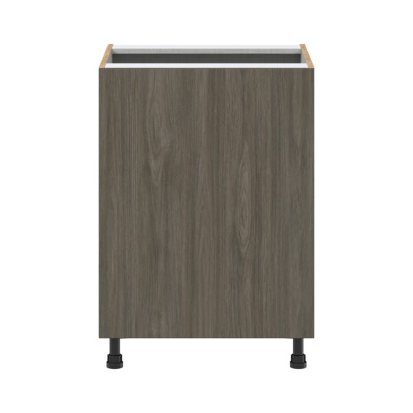 Cordyline Textured Slab Walnut Assembled Base Cabinet with a Full High Door (24 in. W x 34.5 in. H x 24 in. D)