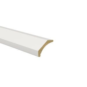 3 in. W X 96 in. H X 2.75 in. D Wisteria Painted Light Gray  Crown Molding without Cleat