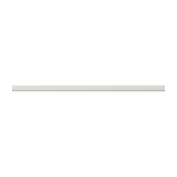 Light Gray 3.75 in. W x 96 in. D x 3 in. H Crown Moulding with Cleat