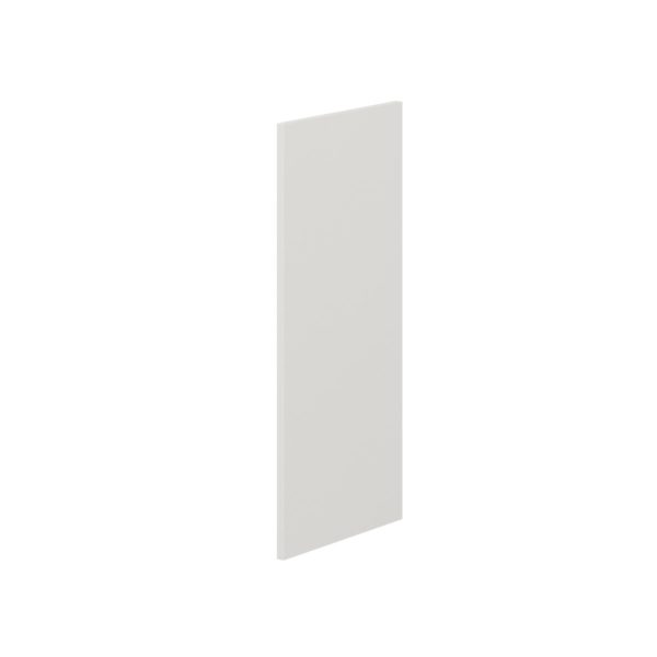 0.75 in. W x 14 in. D x 32.5 in. H   Light Gray Wall End Panel