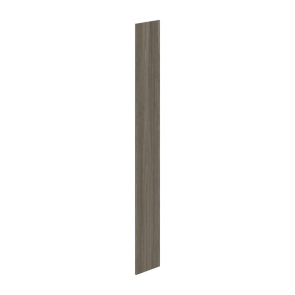 Cordyline Texmel Slab Walnut 14 in. W x 96 in. H x 0.63 in. D Tall End Panel