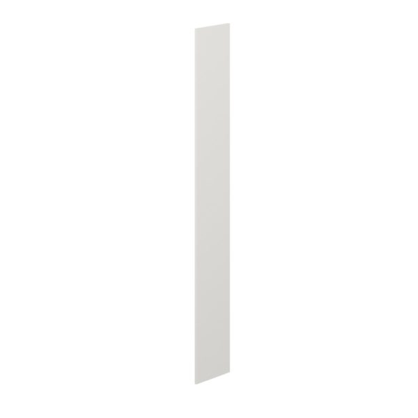 Light Gray  0.75 in. W x 14 in. D x 96 in. H Tall End Panel