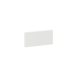 Magnolia Painted Bright White Slab 12x5x0.75 in. Drawer Front