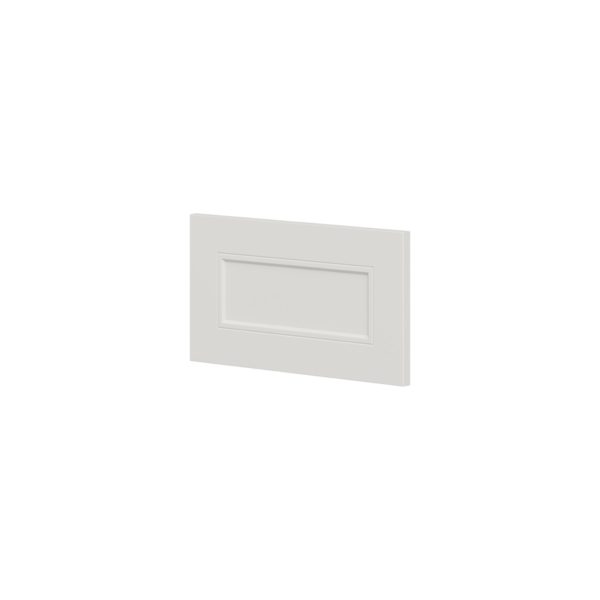 Wisteria Painted Light Gray Recessed 18 x 10 x 0.75 in. Drawer Front