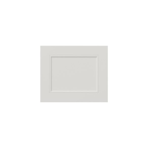 Wisteria Painted Light Gray Recessed 18 x 15 x 0.75 in. Drawer Front