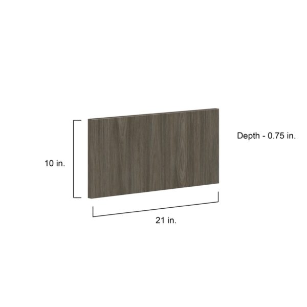 Cordyline Textured Slab Walnut21 x 10 x 0.75 in. Drawer Front