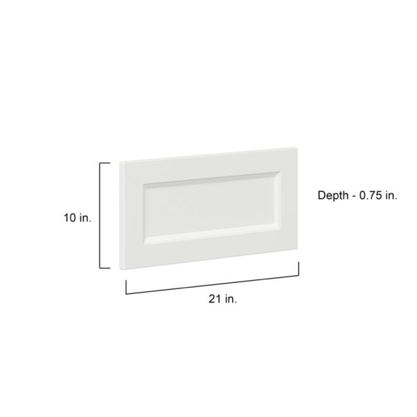 Magnolia Painted Bright White Recessed 21 x 10 x 0.75 in. Drawer Front