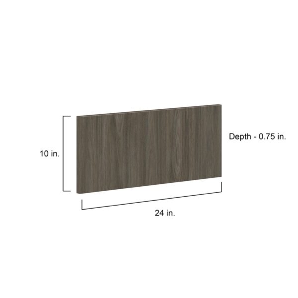 Cordyline Textured Slab Walnut24 x 10 x 0.75 in. Drawer Front