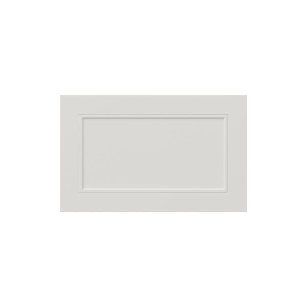 Wisteria Painted Light Gray Recessed 24 x 15 x 0.75 in. Drawer Front