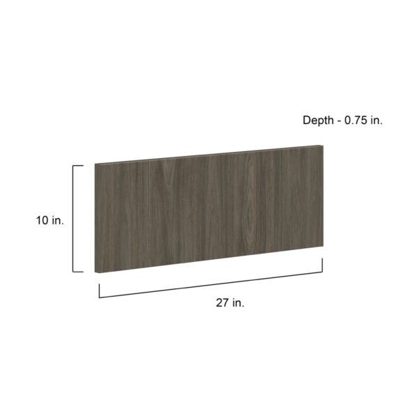 Cordyline Textured Slab Walnut27 x 10 x 0.75 in. Drawer Front