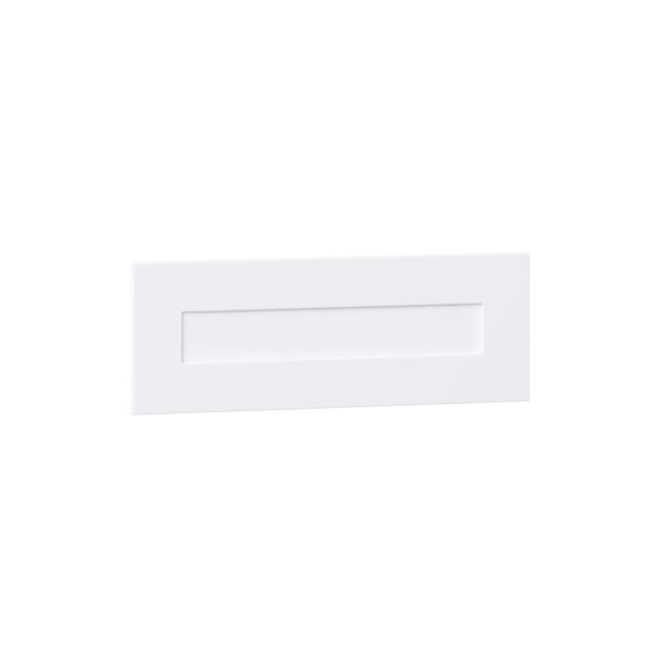 Jasmine Painted Warm White  Shaker 27 x 10 x 0.75 in. Drawer Front