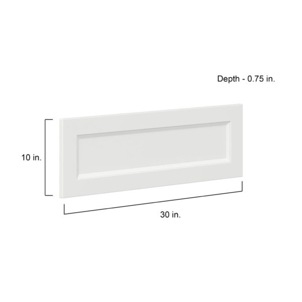 Magnolia Painted Bright White Recessed 30 x 10 x 0.75 in. Drawer Front