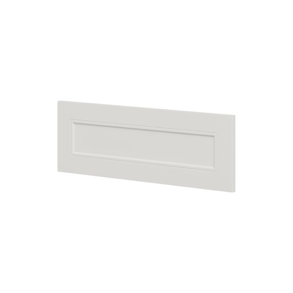 Wisteria Painted Light Gray Recessed 30 x 10 x 0.75 in. Drawer Front