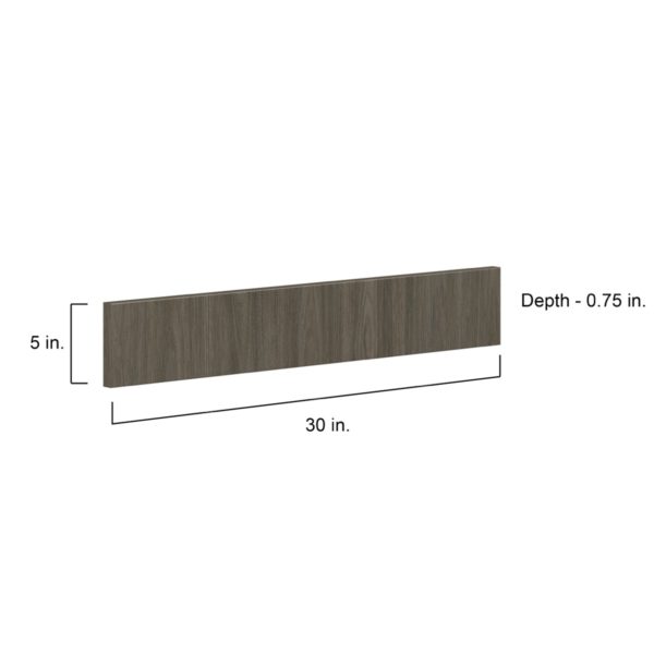 Cordyline Texmel Slab Walnut Slab 30x5x0.75 in. Drawer Front