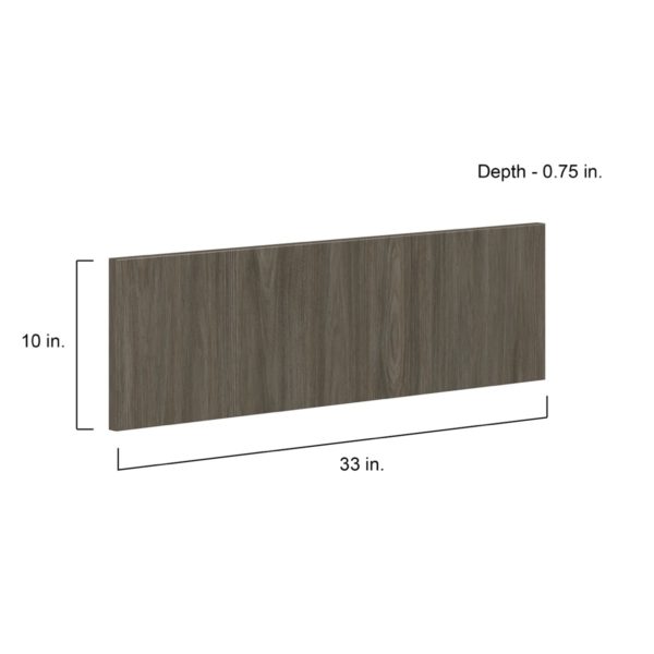 Cordyline Textured Slab Walnut33 x 10 x 0.75 in. Drawer Front