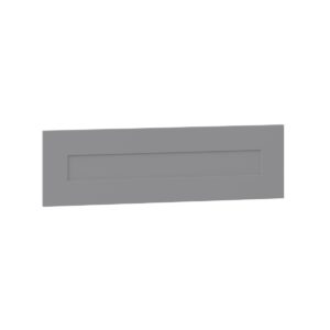 Willow Painted Slate Gray  Shaker 33 x 10 x 0.75 in. Drawer Front