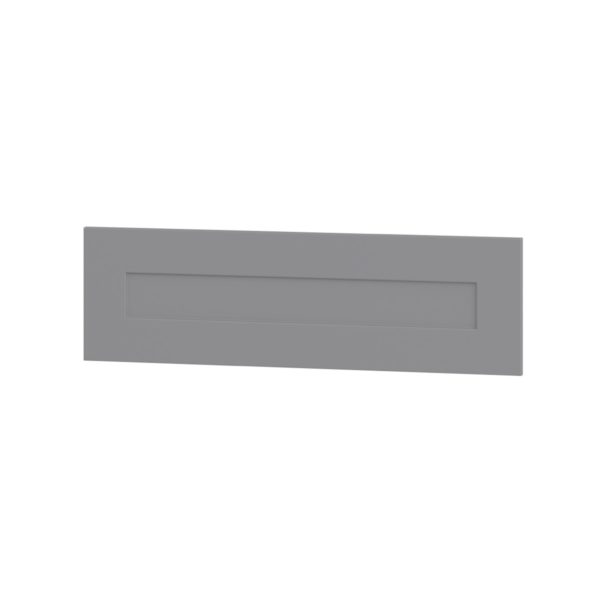 Willow Painted Slate Gray  Shaker 33 x 10 x 0.75 in. Drawer Front