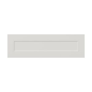 Wisteria Painted Light Gray Recessed 33 x 10 x 0.75 in. Drawer Front