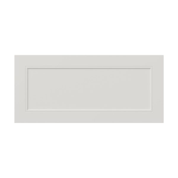 Wisteria Painted Light Gray Recessed 33 x 15 x 0.75 in. Drawer Front