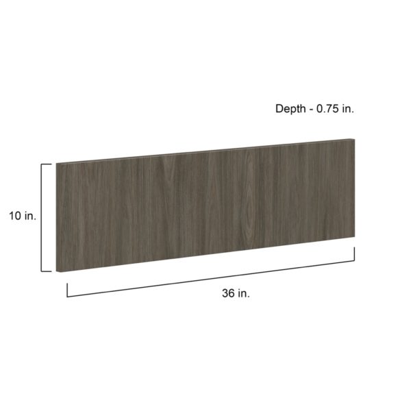 Cordyline Textured Slab Walnut36 x 10 x 0.75 in. Drawer Front