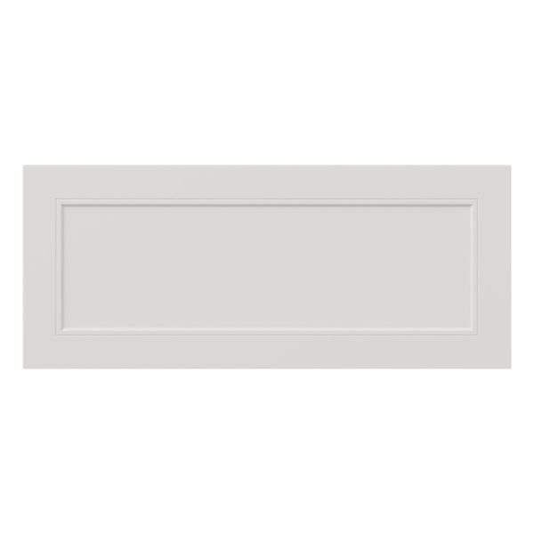 Wisteria Painted Light Gray Recessed 36 x 15 x 0.75 in. Drawer Front