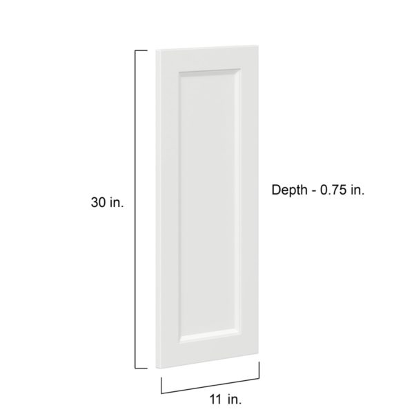 Magnolia Painted Bright White Recessed 11 x 30 x 0.75 in. Door