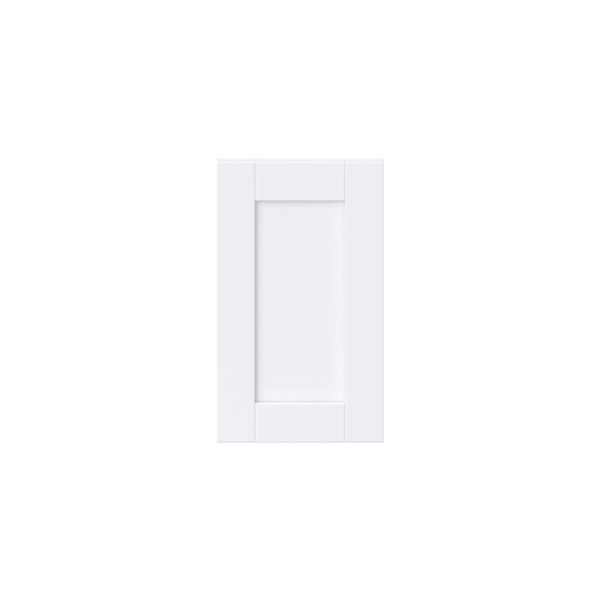 Dahlia Bright White  Shaker 12 x 20 x 0.75 in. Door