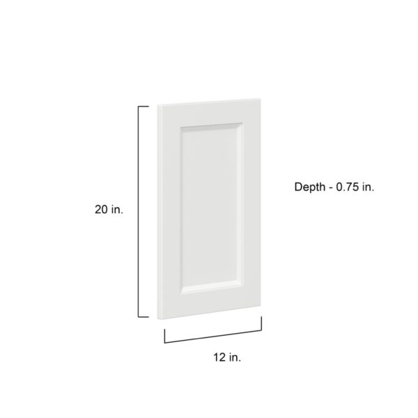 Magnolia Painted Bright White Recessed 12 x 20 x 0.75 in. Door