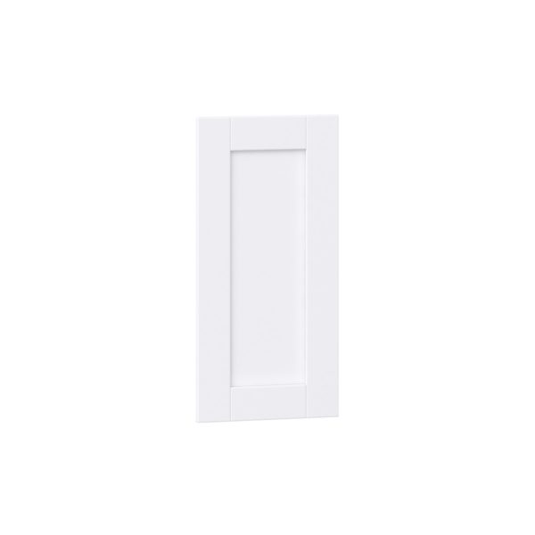 Dahlia Bright White  Shaker 12 x 25 x 0.75 in. Door