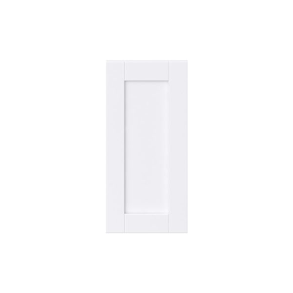 Dahlia Bright White  Shaker 12 x 25 x 0.75 in. Door