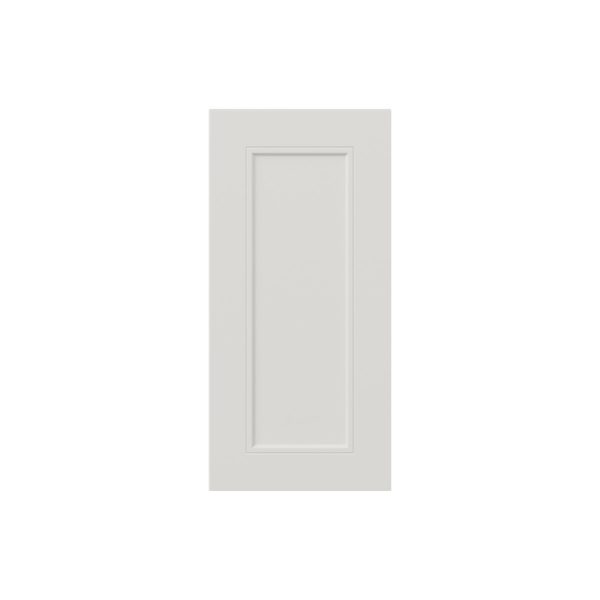 Wisteria Painted Light Gray Recessed 12 x 25 x 0.75 in. Door