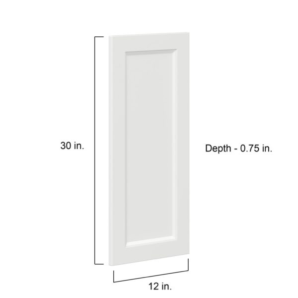 Magnolia Painted Bright White Recessed 12 x 30 x 0.75 in. Door