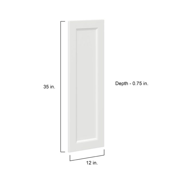 Magnolia Painted Bright White Recessed 12 x 35 x 0.75 in. Door