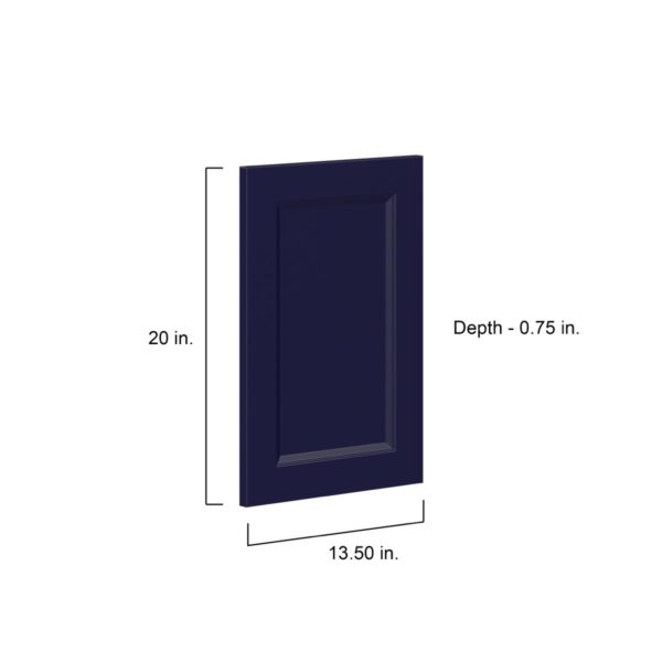 Camellia Painted Midnight Blue Recessed 13.5 x 20 x 0.75 in. Door