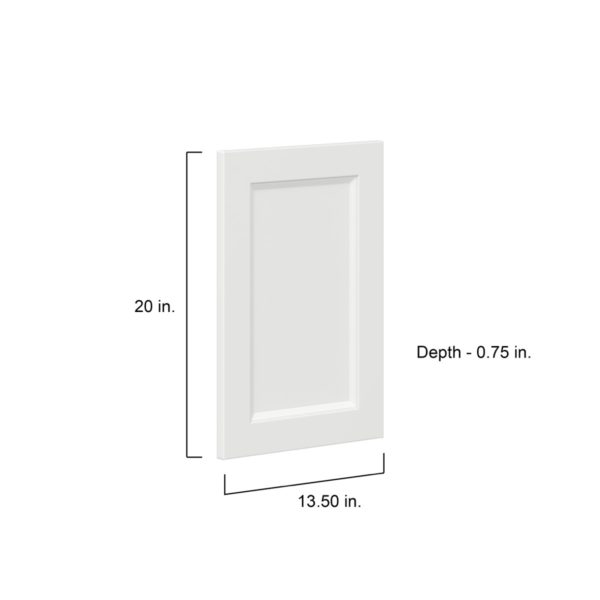 Magnolia Painted Bright White Recessed 13.5 x 20 x 0.75 in. Door