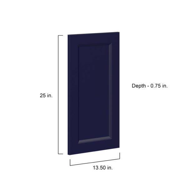 Camellia Painted Midnight Blue Recessed 13.5 x 25 x 0.75 in. Door