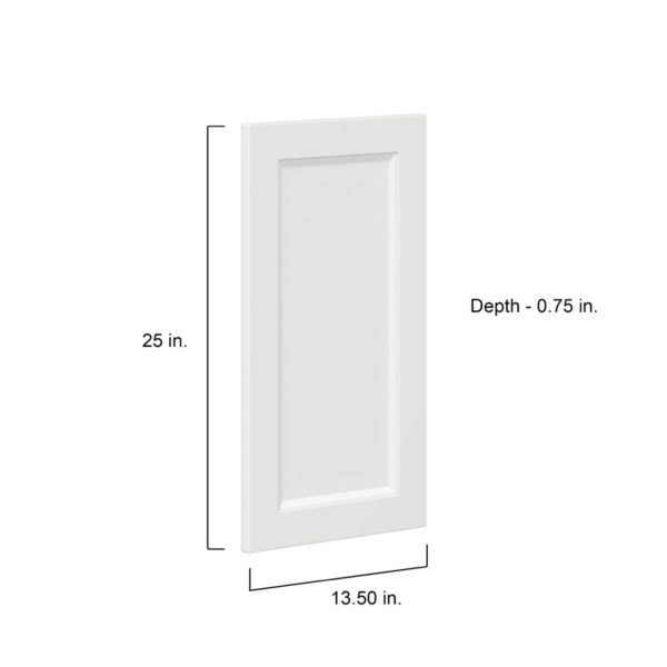 Magnolia Painted Bright White Recessed 13.5 x 25 x 0.75 in. Door