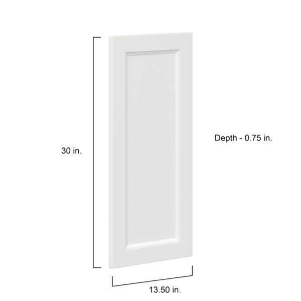 Magnolia Painted Bright White Recessed 13.5 x 30 x 0.75 in. Door