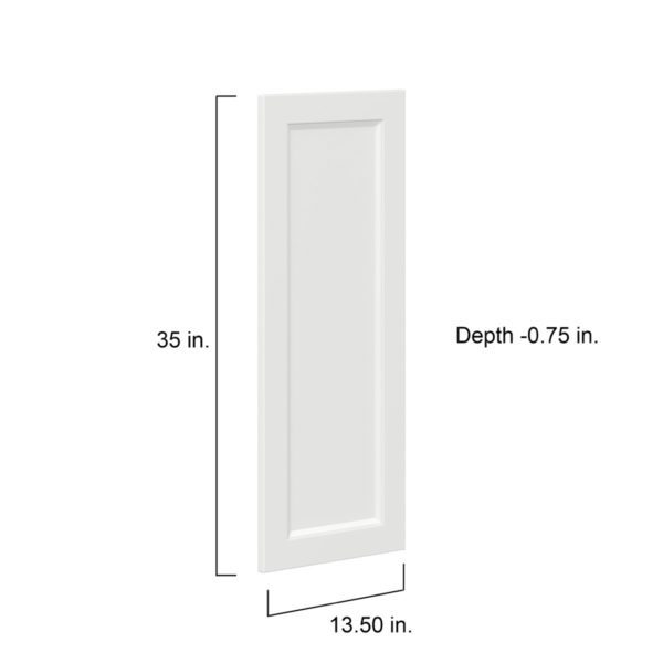 Magnolia Painted Bright White Recessed 13.5 x 35 x 0.75 in. Door