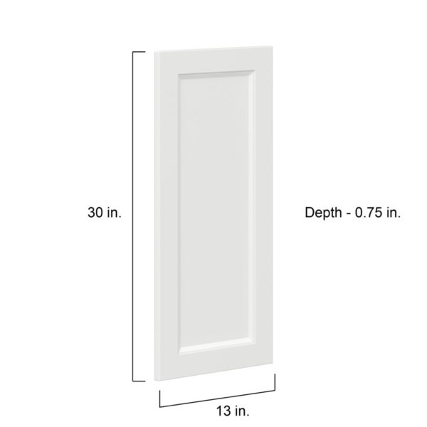 Magnolia Painted Bright White Recessed 13 x 30 x 0.75 in. Door