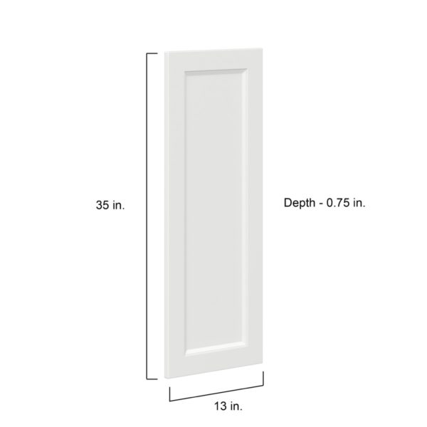 Magnolia Painted Bright White Recessed 13 x 35 x 0.75 in. Door